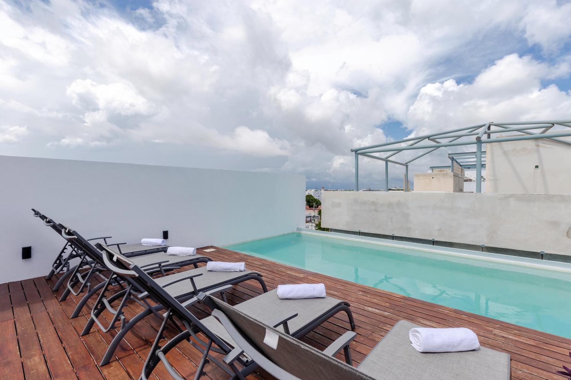 Stylish And Fancy Studio Next To 5Th Av Roof Pool Dk Playa del Carmen Buitenkant foto